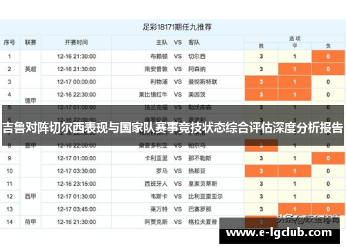 吉鲁对阵切尔西表现与国家队赛事竞技状态综合评估深度分析报告 吉鲁对阵切尔西表现与国家队赛事竞技状态综合评估深度分析报告